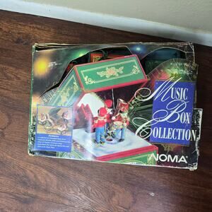 NOMA Christmas Music Box Collection in Original Box with Instructions